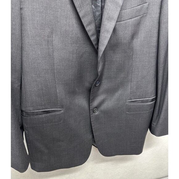 Brooks‎ Brothers Jacket 42 R Gray Wool Madison 1818 Estrato Trabaldo Tonga Italy - Picture 3 of 10